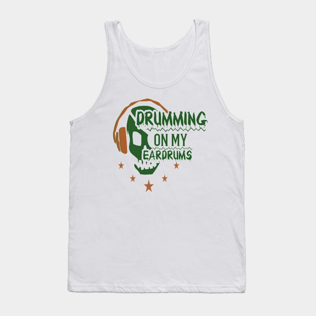 Drumming Tank Top by Ashmastyle